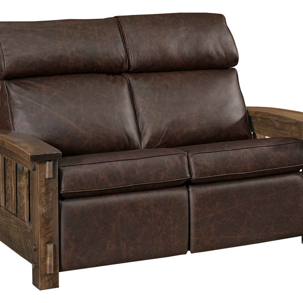 Houston Stockton Wall Hugger Loveseat Recliner