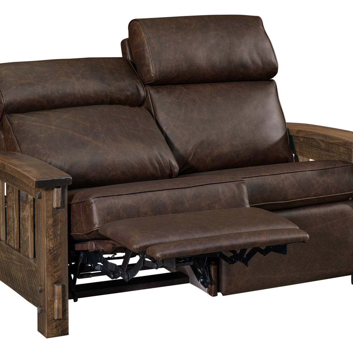 Houston Stockton Wall Hugger Loveseat Recliner