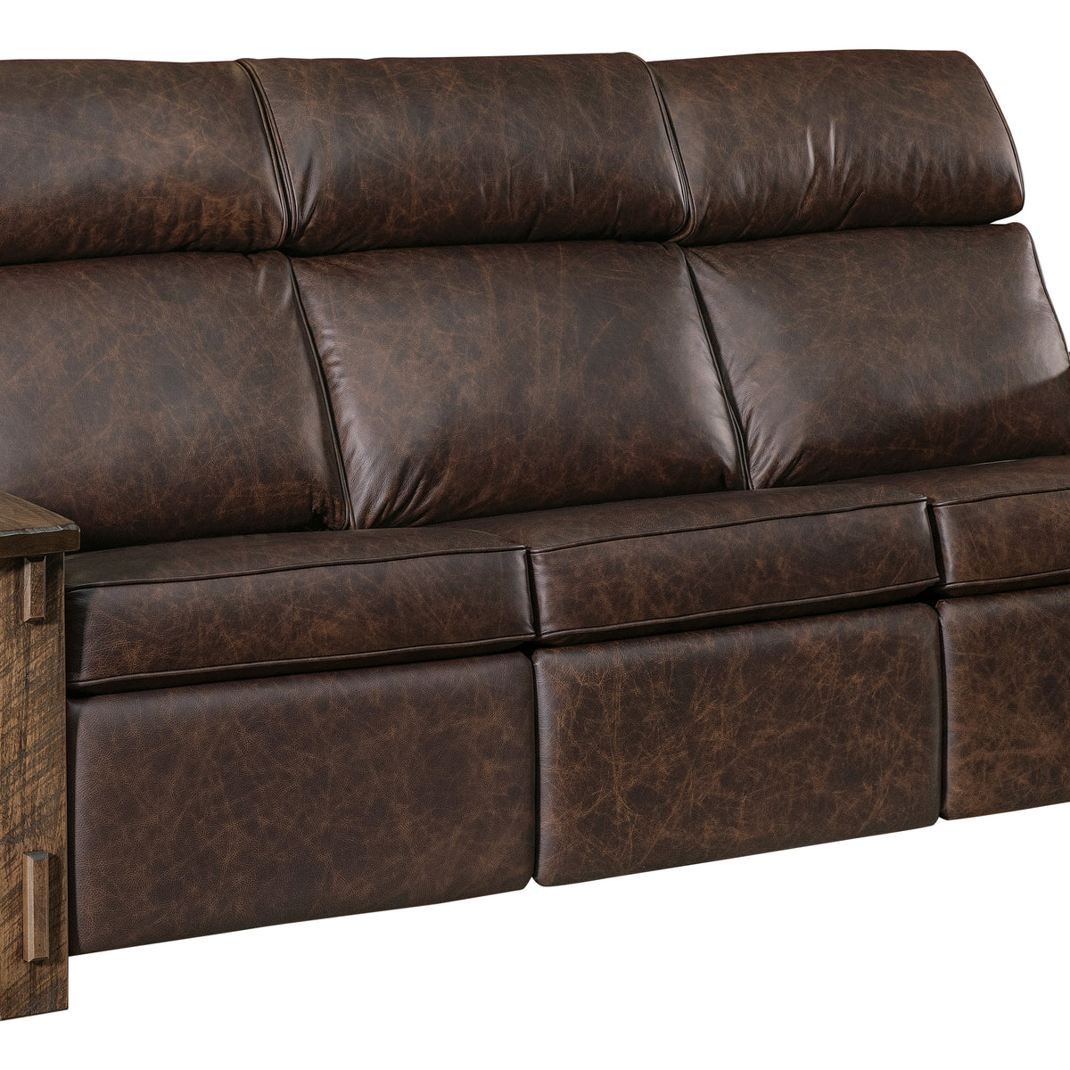 Houston Stockton Wall Hugger Sofa Recliner