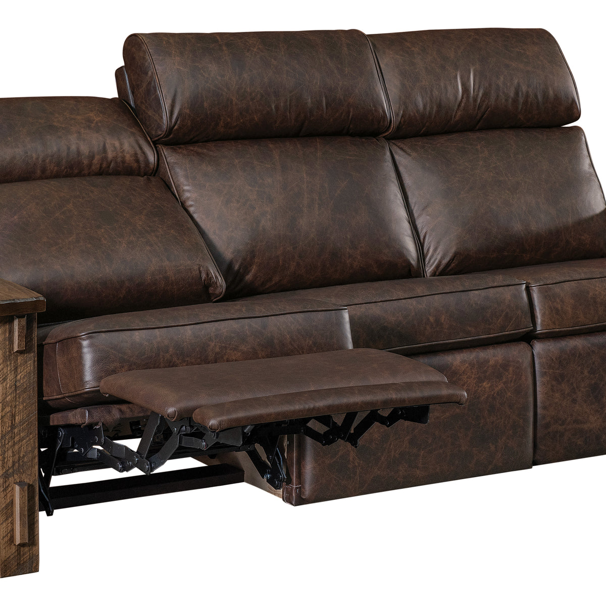 Houston Stockton Wall Hugger Sofa Recliner