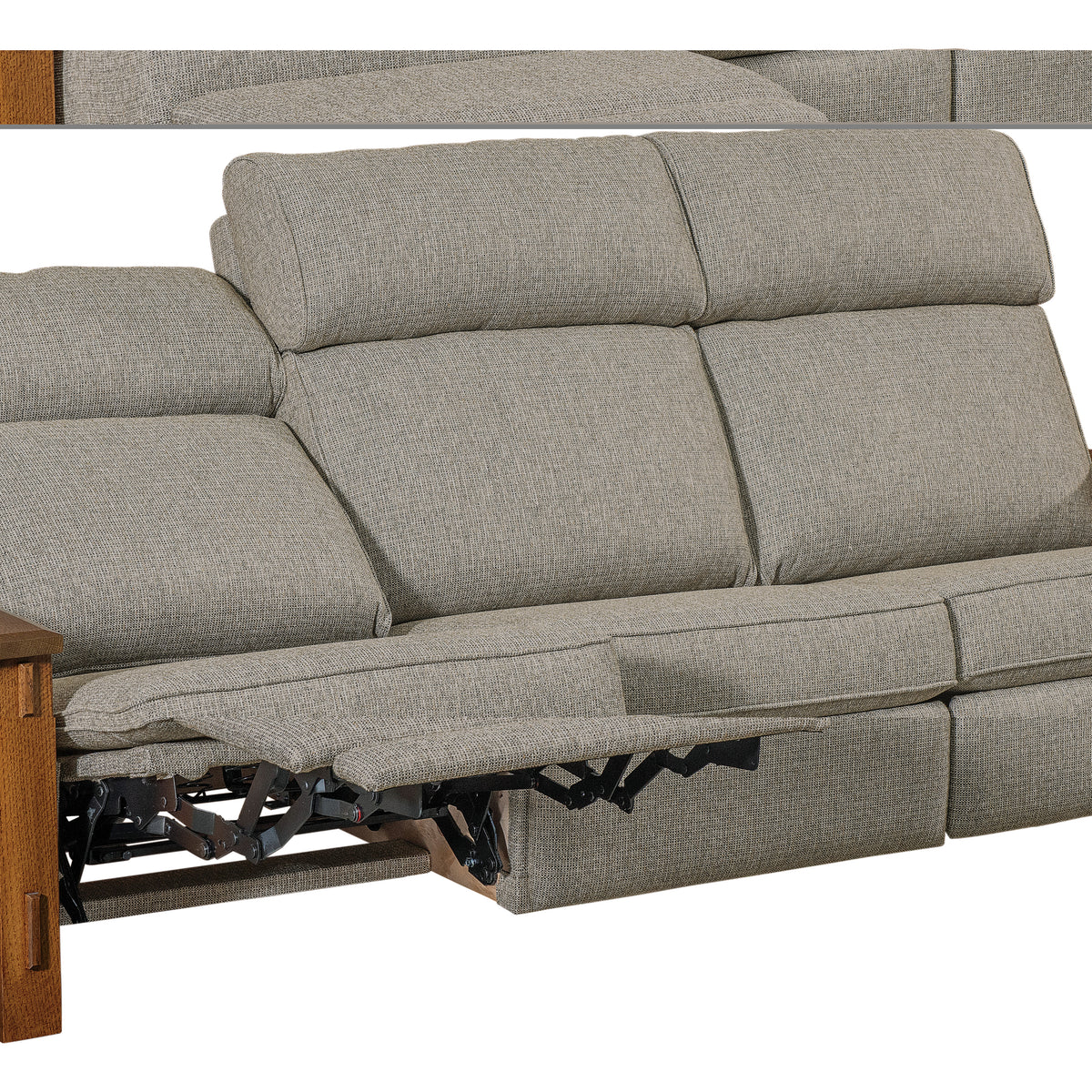 McCoy Stockton Wall Hugger Sofa Recliner