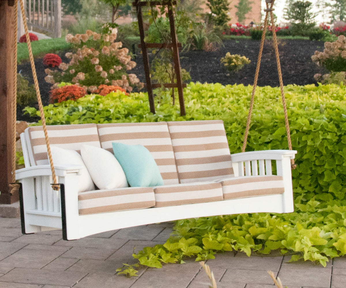 Mission Sofa Rope Swing Painted Or Natural