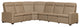 Harmony Wallhugger 6 Piece Sectional