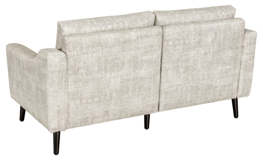 Serene Tear Drop Arm Loveseat