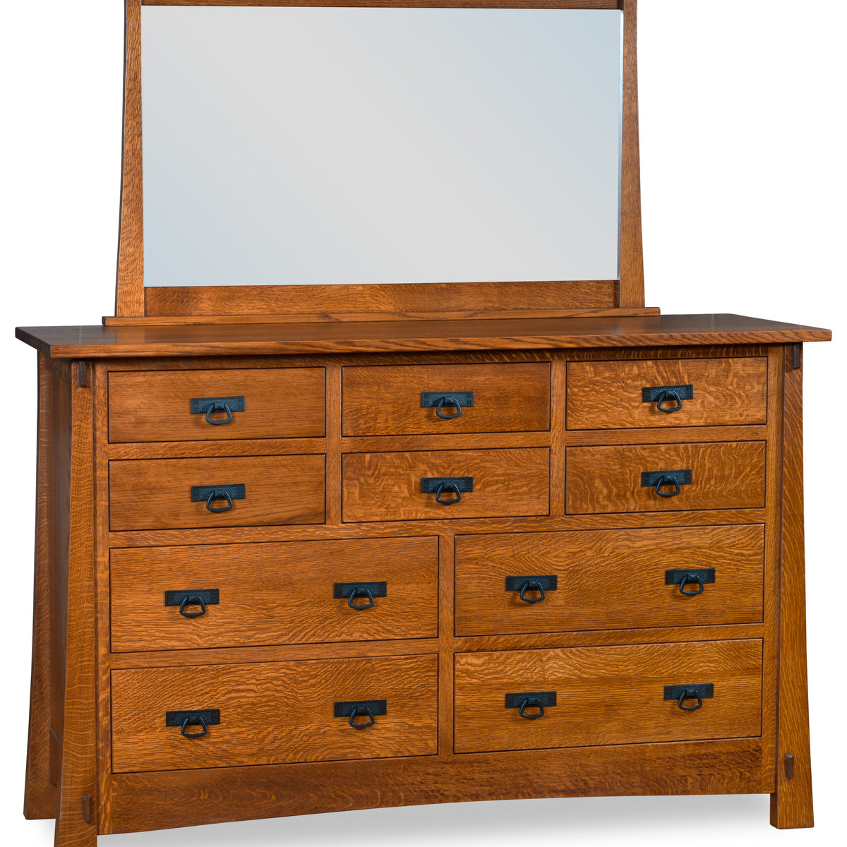 Modesto Collection Mirror for the 10 Drawer Dresser
