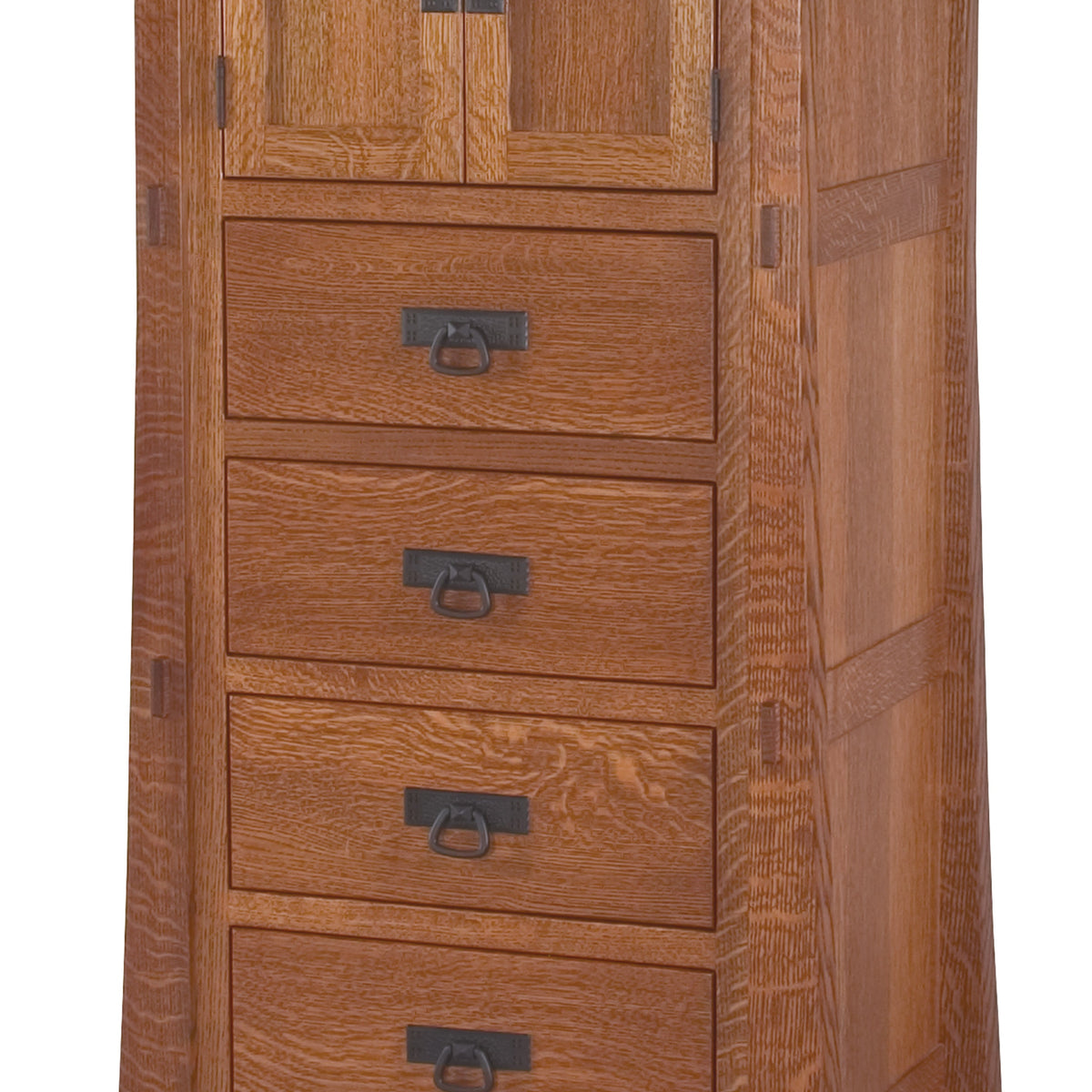 Lingerie Chest 4 Drawers 2 Doors