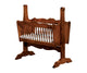 Classic Baby Cradle With Cradle Pad