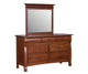 Castlebury 7 Drawer Dresser With Mirror